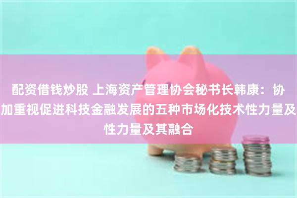 配资借钱炒股 上海资产管理协会秘书长韩康：协会将更加重视促进科技金融发展的五种市场化技术性力量及其融合