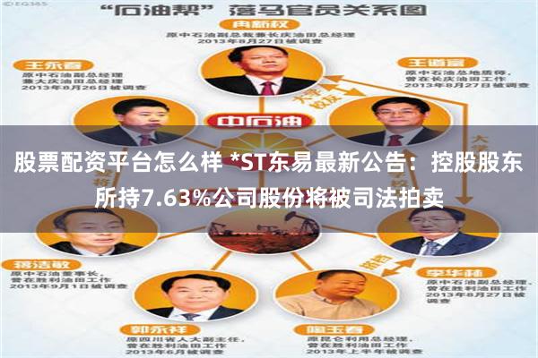 股票配资平台怎么样 *ST东易最新公告：控股股东所持7.63%公司股份将被司法拍卖