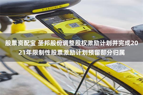 股票资配宝 圣邦股份调整股权激励计划并完成2021年限制性股票激励计划预留部分归属