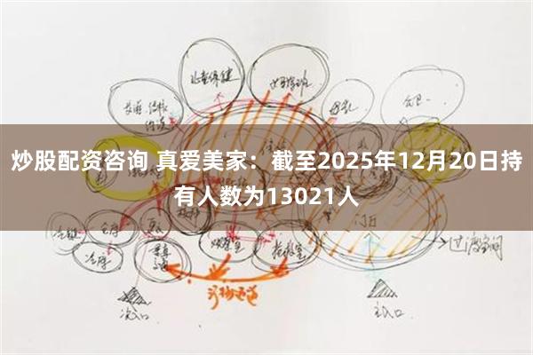 炒股配资咨询 真爱美家:截至2025年12月20日持有人数为13021人