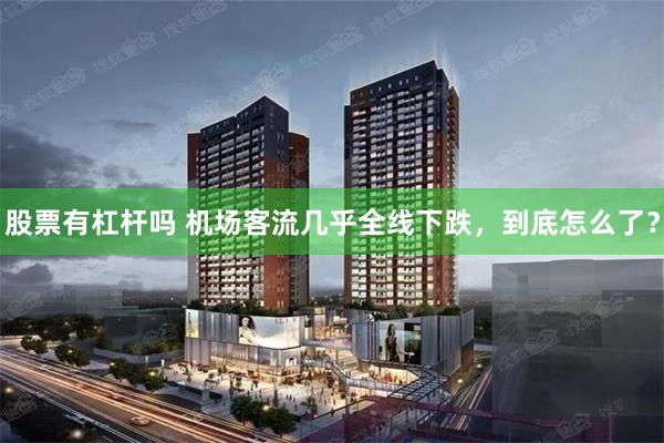 股票有杠杆吗 机场客流几乎全线下跌，到底怎么了？